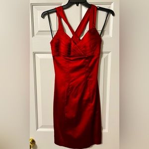 Calvin Klein burgundy size 6 cocktail dress